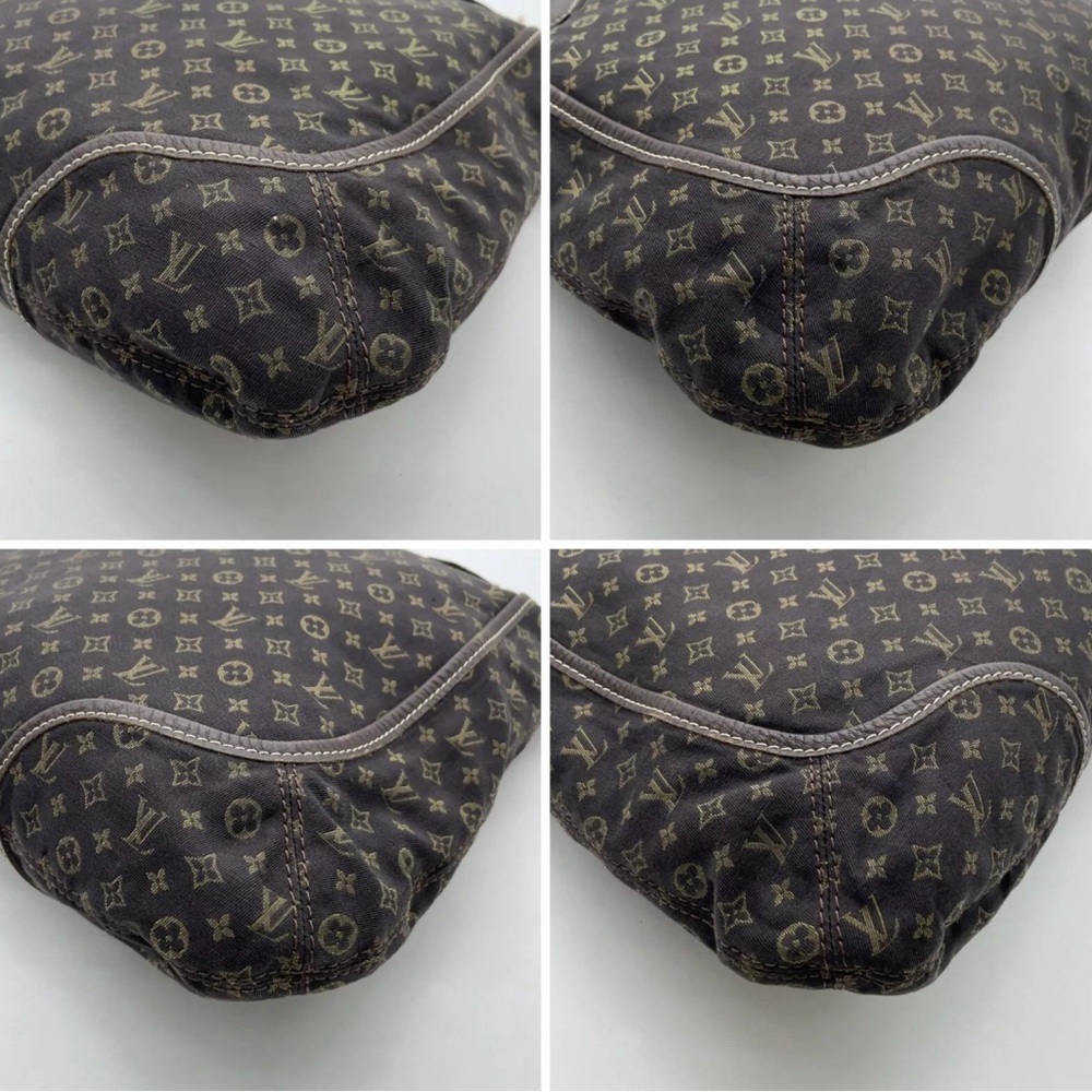 Auth Louis Vuitton Monogram Mini lin Bouzas Unjour Shoulder Bag - Picture 12 of 16